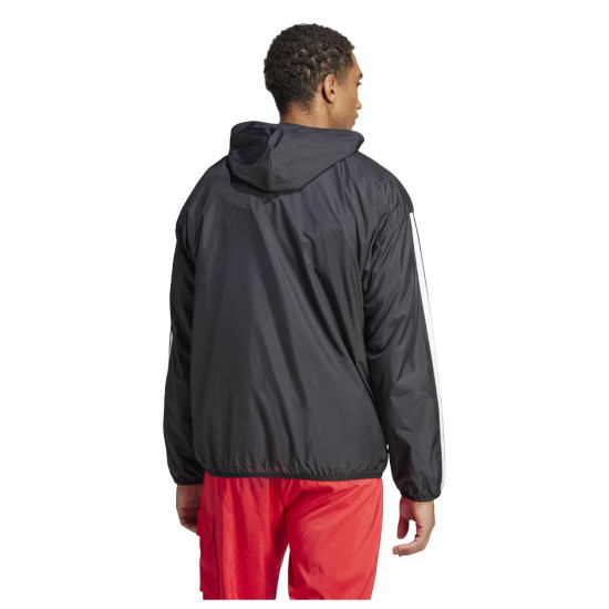 Adidas Ανδρικό αντιανεμικό μπουφάν Essentials 3-Stripes Windbreaker Adidas Ανδρικό αντιανεμικό μπουφάν Essentials 3-Stripes Windbreaker